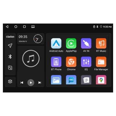 Clarion GL300+ Series 4Core Android11 4+64GB Navigation Multimedia Tablet 9