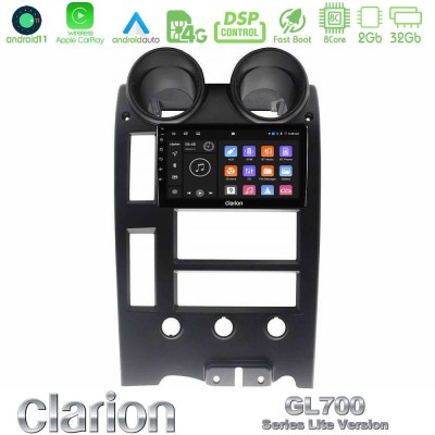 Clarion GL700 Lite Series Hummer H2 2002-2007 8Core Android11 2+32GB Navigation Multimedia Tablet 9