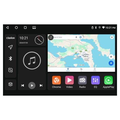Clarion GL300+ Series 4Core Android11 4+64GB Navigation Multimedia Tablet 10