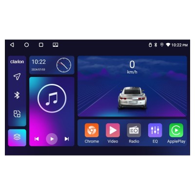 Clarion GL300+ Series 4Core Android11 4+64GB Navigation Multimedia Tablet 10