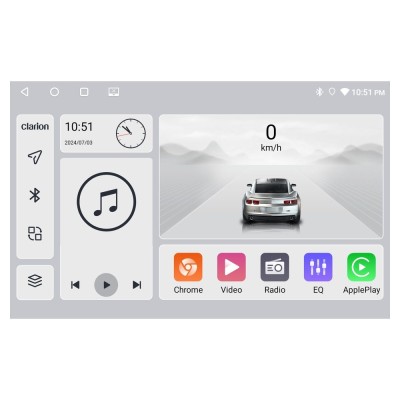 Clarion GL300+ Series 4Core Android11 4+64GB Navigation Multimedia Tablet 10