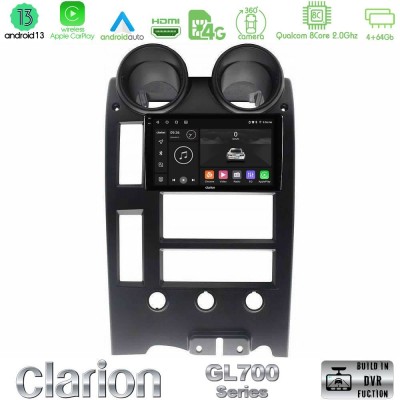 Clarion GL700 Series Hummer H2 2002-2007 8Core Android13 4+64GB Navigation Multimedia Tablet 9