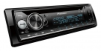 1-DIN Radio x50W/USB/BT/iPhone/DAB+/Multi color