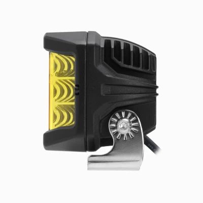 Quad Edge Cube lamp kit 24W / 3540lm per lamp 2500KnYellow Wide Angle Driving Beam