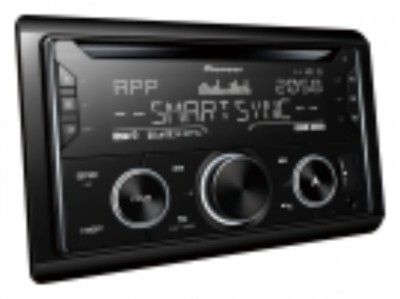2-DIN Radio 4x50W/USB/BT/iPhone/DAB+/Multi color