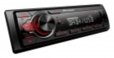 Multimedia 1-DIN Radio Usb/DAB/DAB+ RED