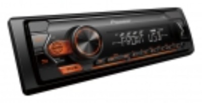 Multimedia 1-DIN Radio Usb AMBER (ORANGE)
