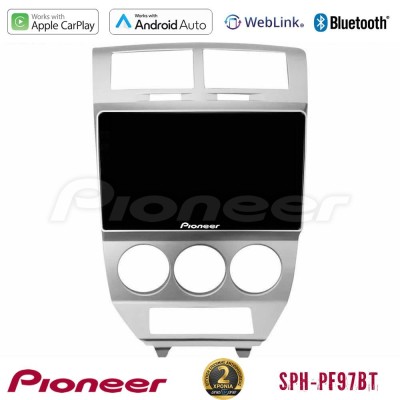 Pioneer SPH-PF97BT Series    Dodge Caliber 2006-2011 Multimedia Station 9