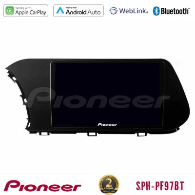 Pioneer SPH-PF97BT Series    Hyundai i20 2021-2023 Multimedia Station 9