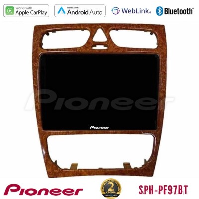 Pioneer SPH-PF97BT Series    Mercedes C Class (W203) Multimedia Station 9