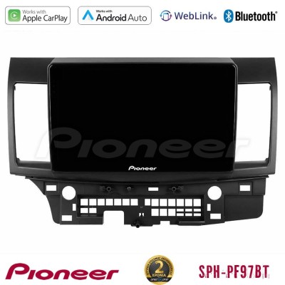 Pioneer SPH-PF97BT Series    Mitsubishi Lancer 2008 – 2015 Multimedia Station 9