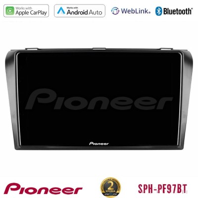 Pioneer SPH-PF97BT Series    Mazda 3 2004-2009 Multimedia Station 9