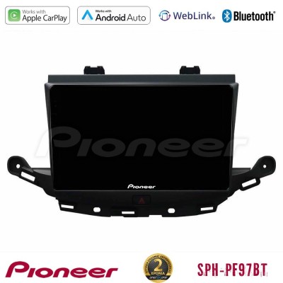 Pioneer SPH-PF97BT Series    Opel Astra K 2015-2019 Multimedia Station 9