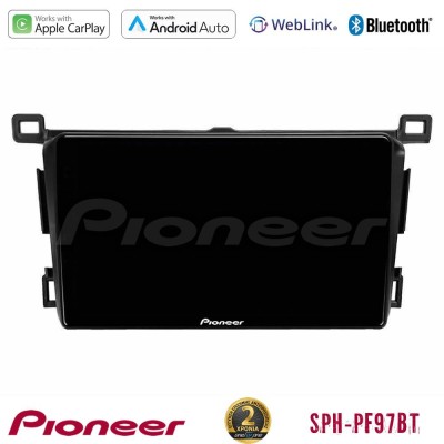 Pioneer SPH-PF97BT Series    Toyota RAV4 2013-2018 Multimedia Station 9