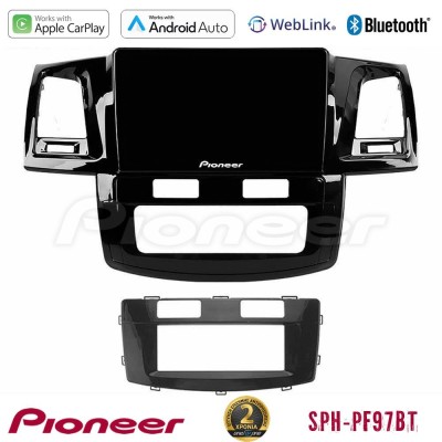 Pioneer SPH-PF97BT Series    Toyota Hilux 2007-2011 Multimedia Station 9