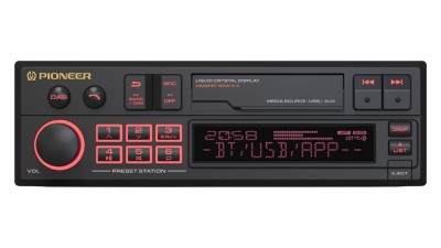 pioneer SXT-C10PS RETRO STYLE DIGITAL Headunit