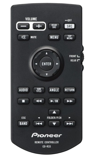 pioneer CD-R33 IR REMOTE CONTROL WITH DVD FUNCTIONS