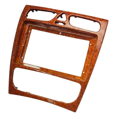 Πρόσοψη, Καλωδίωση & CANbus Box Για Mercedes C-Class (Wooden Style) Για Tablet 9″