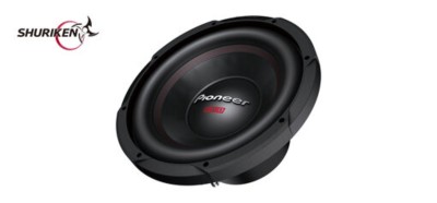 pioneer TS-W3010PRO 30 cm O SWF, Max. power 1500W / Nom. Power 600W, 1Ω - 4Ω
