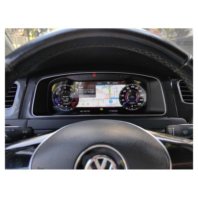 Bizzar Digital Cluster VW GOLF7 | 7.5 Digital HD LCD Instrument Cluster 12.3
