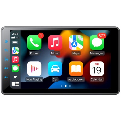 Bizzar 1DIN Rotation Android14 2+32GB Navigation Multimedia Tablet 10