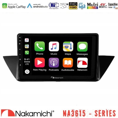 Nakamichi NA3615 Series Με Wireless Carplay & Android Auto BMW 3 Series 2006-2011 Media Station Tablet 9