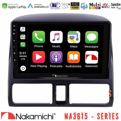 Nakamichi NA3615 Series Με Wireless Carplay & Android Auto  Honda CRV 2002-2006 Media Station Tablet 9