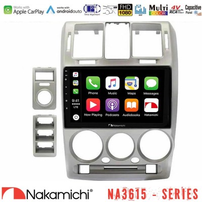 Nakamichi NA3615 Series Με Wireless Carplay & Android Auto  Hyundai Getz 2002-2009 Media Station Tablet 9