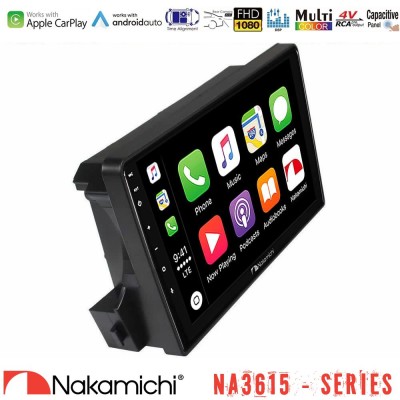 Nakamichi NA3615 Series Με Wireless Carplay & Android Auto Ssangyong Actyon/Kyron 2005-2014 Media Station Tablet 9