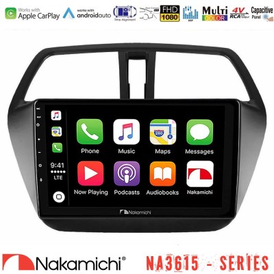 Nakamichi NA3615 Series Με Wireless Carplay & Android Auto  Suzuki SX4 S-Cross Media Station Tablet 9