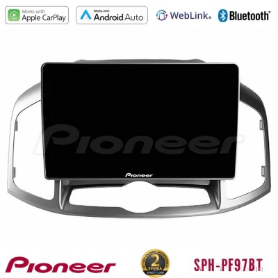 Pioneer SPH-PF97BT Series    Chevrolet Captiva 2012-2016 Multimedia Station 9