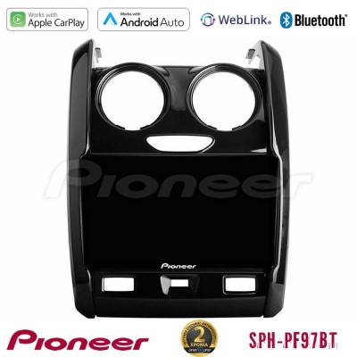 Pioneer SPH-PF97BT Series    Dacia Duster 2014-2018 Multimedia Station 9