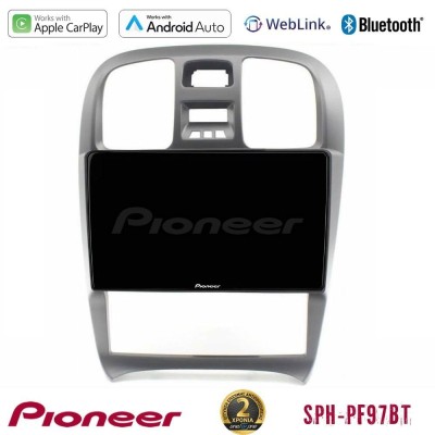 Pioneer SPH-PF97BT Series Hyundai Sonata 2001-2005 Multimedia Station 9