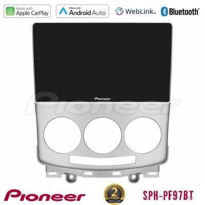 Pioneer SPH-PF97BT Series Mazda 5 2004-2010    Multimedia Station 9