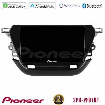 Pioneer SPH-PF97BT Series    Opel Corsa F 2019-2023 Multimedia Station 9