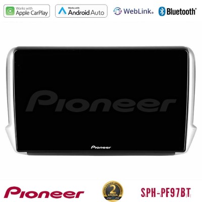 Pioneer SPH-PF97BT Series    Peugeot 208/2008 Multimedia Station 9