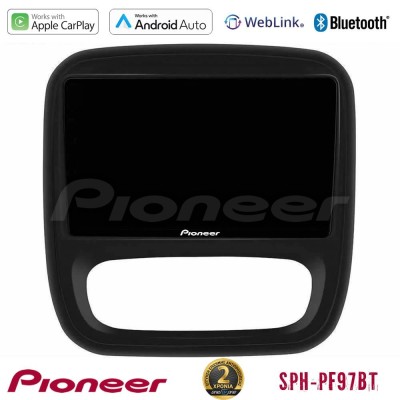 Pioneer SPH-PF97BT Series    Renault/Nissan/Opel/Fiat Multimedia Station 9