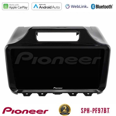 Pioneer SPH-PF97BT Series Toyota iQ 2008 – 2015    Multimedia Station 9