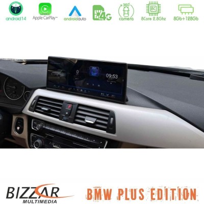 Bizzar Plus Edition BMW 3er/4er(F30/F32) EVO Android14 (8+128GB) Navigation Multimedia 12.3