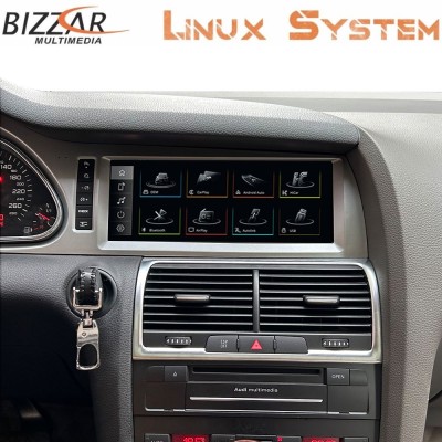 Bizzar Audi Q7 (4L) 2006-2009 με MMI2G Linux Apple CarPlay | Android Auto screen 10.25