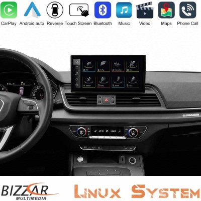Bizzar Audi A1 (8X) 2010-2018 Linux Apple CarPlay | Android Auto screen 10.25