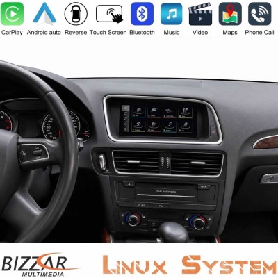 Bizzar Audi A4 (B8) 2008-2012 Linux Apple CarPlay | Android Auto screen 8.8