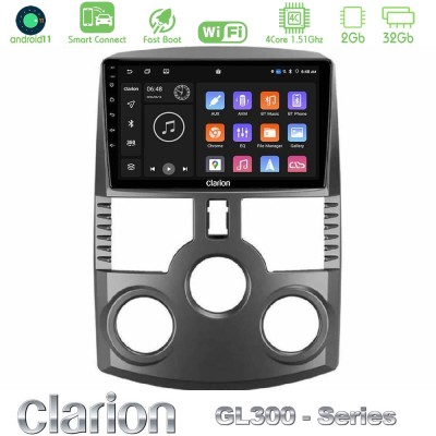 Clarion GL300 Series 4Core Android11 2+32GB Daihatsu Terios Navigation Multimedia Tablet 9