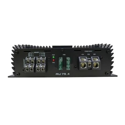 Audio System Italy 4 Channel Amplifier AU75.4 4x75W Rms @ 4Ohm