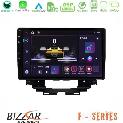 Bizzar F Series 8Core Android14 4+64GB  Renault Kangoo / Nissan Townstar 2022-> Navigation Multimedia Tablet 10
