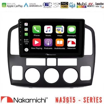 Nakamichi NA3615 Series Με Wireless Carplay & Android Auto  Suzuki Grand Vitara 2003-2005 Media Station Tablet 9