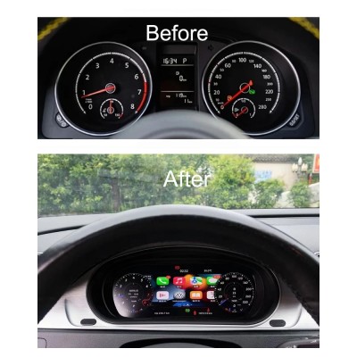 Bizzar Digital Cluster VW PASSAT B6/B7 Digital HD LCD Instrument Cluster 10.25