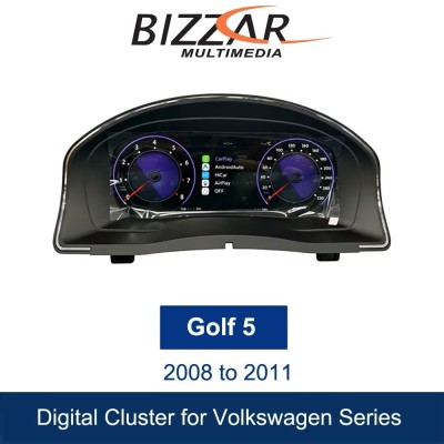 Bizzar Digital Cluster VW GOLF5/SCIROCCO Digital HD LCD Instrument Cluster 10.25