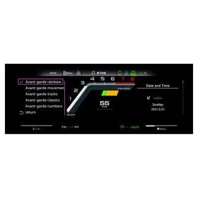 Bizzar Digital Cluster AUDI A3 (8V) 2013-2020 Digital HD LCD Instrument Cluster 12.3