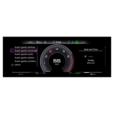Bizzar Digital Cluster AUDI A3 (8V) 2013-2020 Digital HD LCD Instrument Cluster 12.3